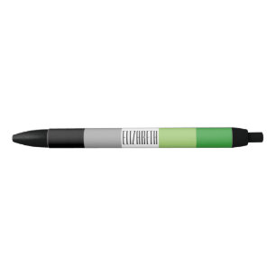 Preta Caneta do nome da bandeira de Aromantic
