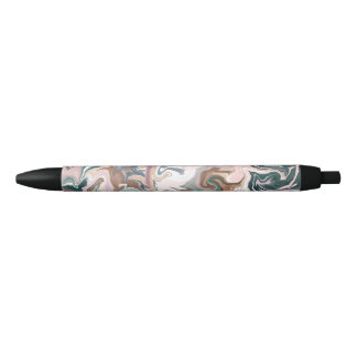 Preta Caneta do padrão Abstrato Marble - Moderno Na moda