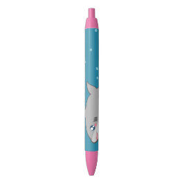 Preta Caneta do tubarão de Kawaii