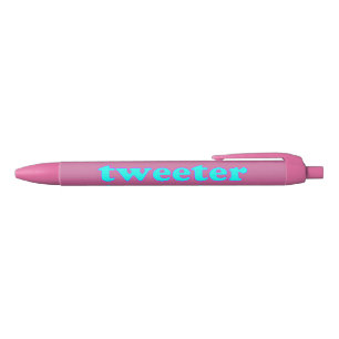 Preta Caneta do Tweeter