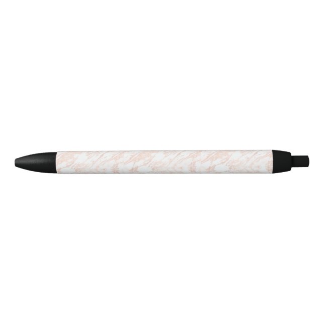 Preta Caneta Dourada Marble (Frente)