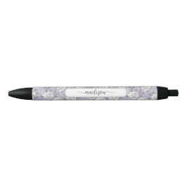 Preta Caneta Elegante de Lavanda Rosa