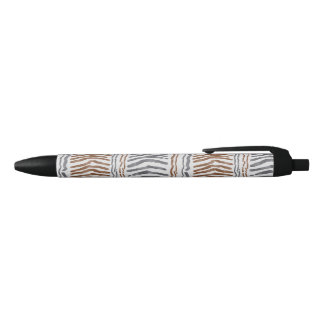 Preta Caneta Esferográfica Listrada Tribal Boho