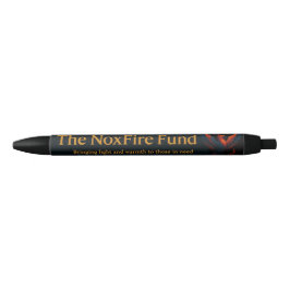 Preta Caneta Fundo NoxFire - Escreva com estilo!