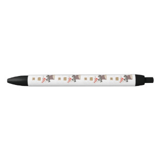 Preta Caneta gigante do boneco de neve