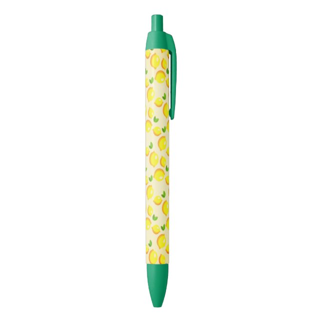Preta Caneta Limão Amarelo (parte de inferior (Vertical))