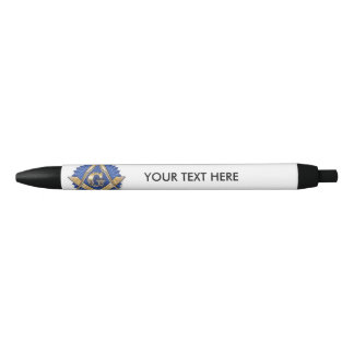 PRETA CANETA MAÇÓNICA DA TINTA CUSTOMIZÁVEL