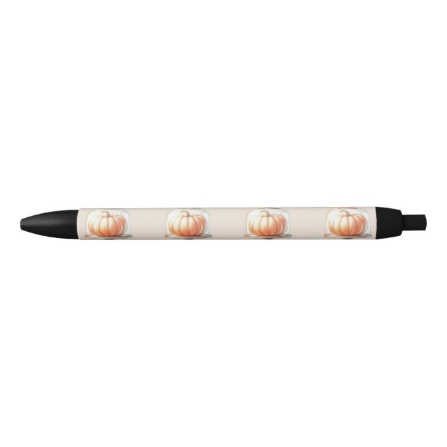Preta Caneta para Chá de Bebê Little Pumpkin – Outono Ch (Frente)