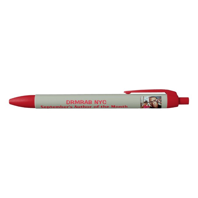 Preta Caneta personalizada (parte de cima)