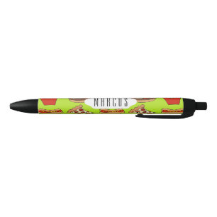 Preta Caneta personalizada da comida de lixo