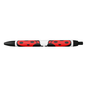 Preta Caneta Personalizada Lady Bugs