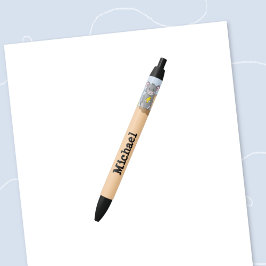 Preta Caneta Personalizada para Kid de Mouse Cute