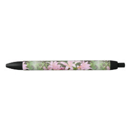Preta Caneta Personalizada Pretty Pink Belladonna Lily