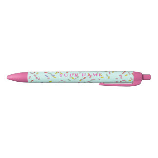 Preta Caneta Personalizada Sprinkles