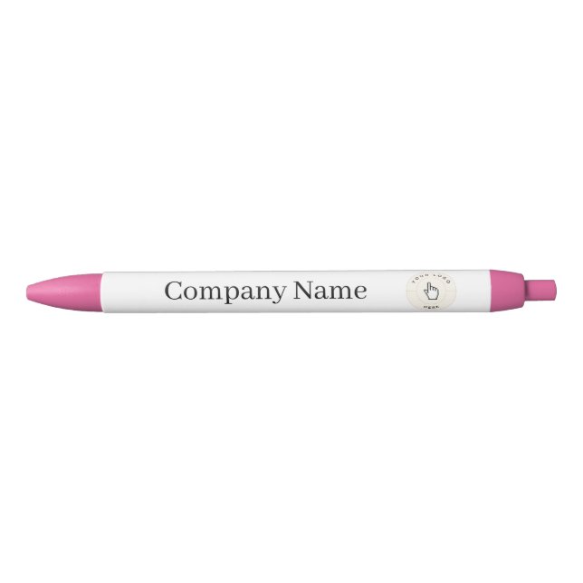 Preta Caneta - Personalizado para sua empresa (adicionar (Frente)