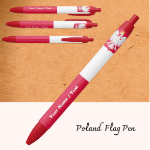 Preta Caneta Polônia, Caneta Bandeira Polonesa, Personal