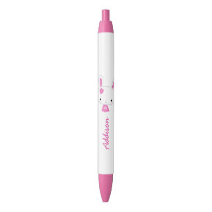 Preta Caneta rosa rosa-rosa-branca-branca-rosa-kawaii