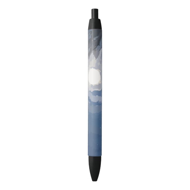 Preta Caneta Sun Blue Sky (Frente Vertical)