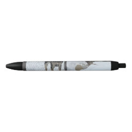 Preta Cão vedado da caneta