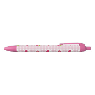 Preta Cherry Picnic Caneta