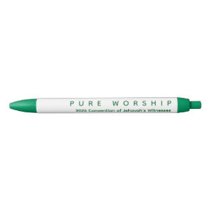 Preta Convenção sobre o Culto Puro de 2025 Caneta JW