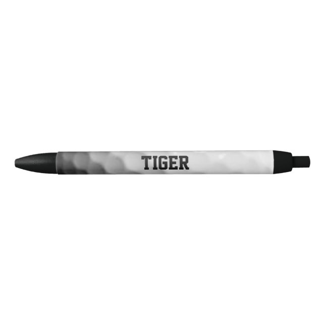 Preta Golf Ball parece Caneta personalizada (Frente)