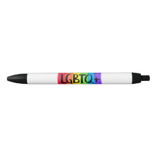 Preta LGBTQ+ Caneta do orgulho