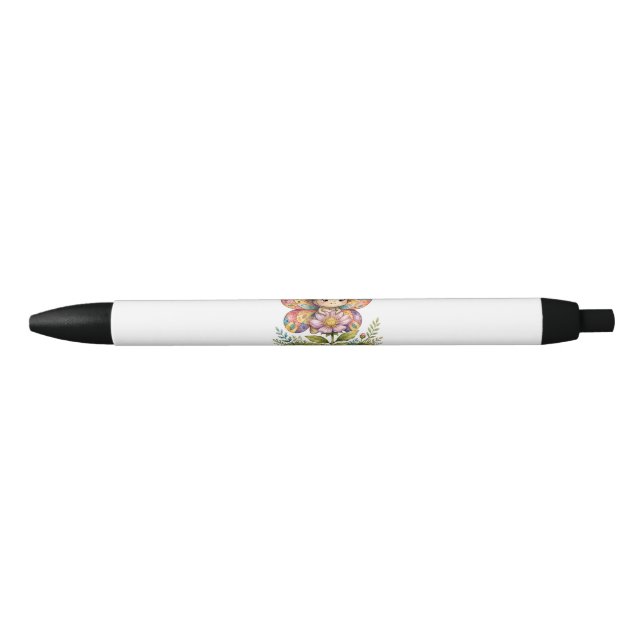Preta Lil' Bayou Explorers Caneta Borboleta (Frente)