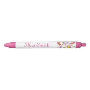 Preta Luz - caneta personalizada da coruja professor