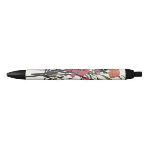 Preta Mah Jongg Flores Caneta da Mãe