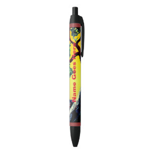 Preta Natureza Personalizada Com Caneta De Aves