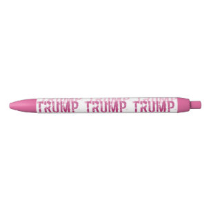 Preta PINK Donald TRUMP Caneta do Presidente da Eleiçã