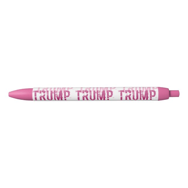 Preta PINK Donald TRUMP Caneta do Presidente da Eleição (Frente)