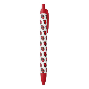 Preta Presente vermelho da caneta da escrita da escola