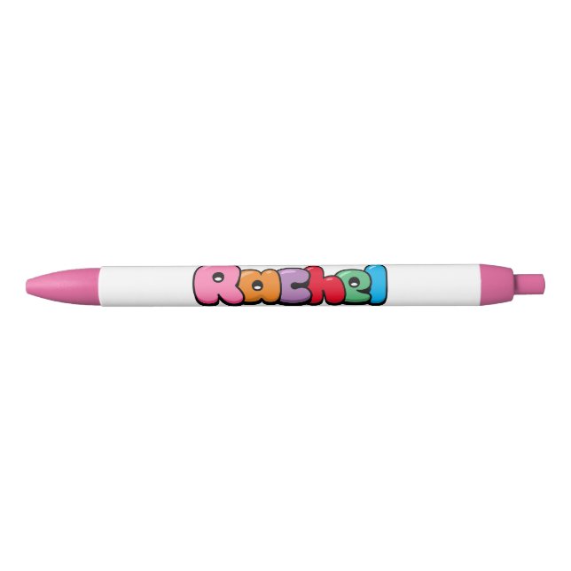 Preta Rachel Black Ink Caneta (Frente)