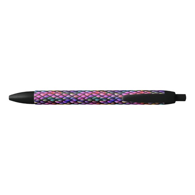Preta Rainbow Dragon Escala Caneta nº 2 (Traseira)
