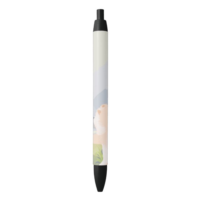 Preta ROUGH CREAM CHOW Tinta Caneta (Frente Vertical)