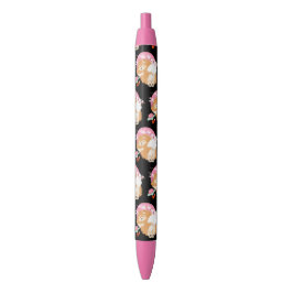 Preta SAKURA - Vaca - caneta
