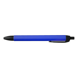 Preta Uma caneta azul elegante com uma ponta e clipe pre
