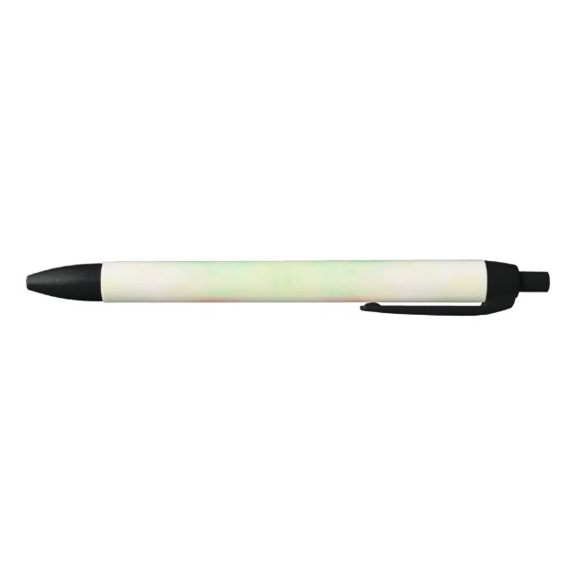 Preta Uma caneta com um corpo verde-esbranquiçado pastel (Parte Inferior)