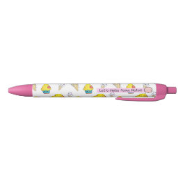 Preta Vamos Fazer Algumas Anotações, Caneta de Cupcake d