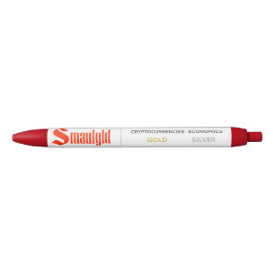 Preta Vermelho da caneta de Smaulgld