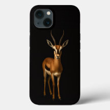 Preto 4 Luxe iPhone 13, Gazela Elegante