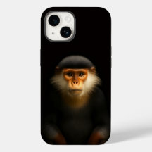 Preto 4 Luxe iPhone 14 Case-Mate, Langur Douc Verm