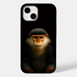 Preto 4 Luxe iPhone 14 Case-Mate, Langur Douc Verm