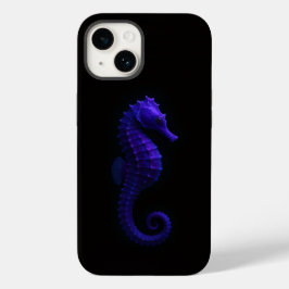 Preto 4 Luxe iPhone 14 Mate, Cavalo-Marinho Violet
