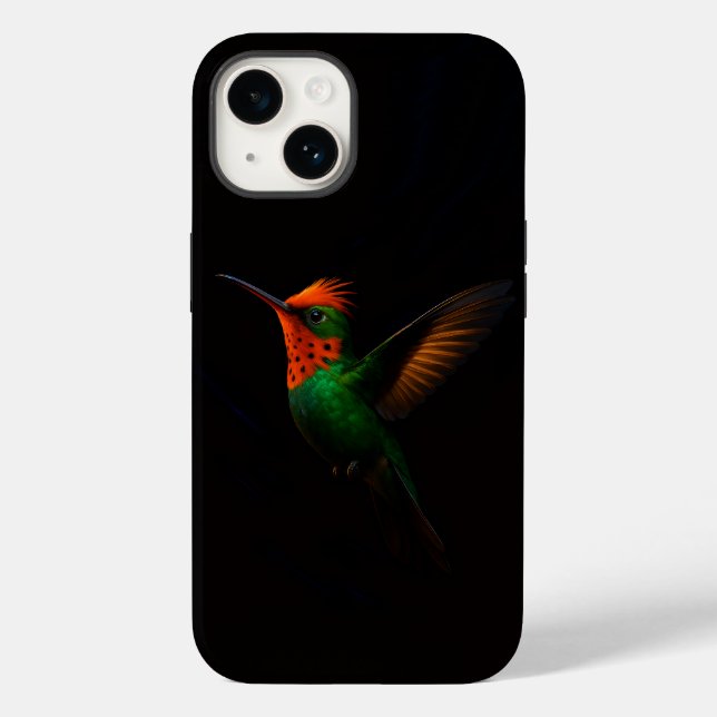 Preto 4 Luxe iPhone 14 Mate, Coquete Tufted (Verso)