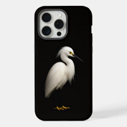 Preto 4 Luxe iPhone 15 Pro Max, Garça Branca