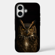 Preto 4 Luxe iPhone 16 Case-Mate, Ouro Eye Owl