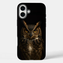 Preto 4 Luxe iPhone 16 Plus Mate, Ouro Coruja
